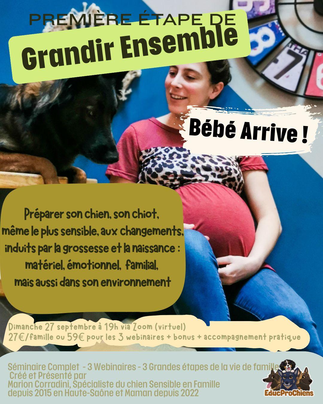 Affiche grandir ensemble